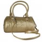 Gianfranco Ferre 67 TXDBHM 80625 Gold Leather Handbag