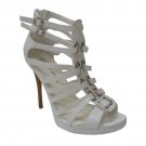 NEW White Strappy High Heels Shoes