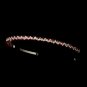Silver Red Swarovski Crystal Bridal Tiara