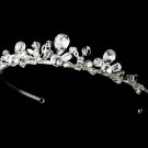 Silver Sparkling Rhinestone Crystal Bridal Tiara