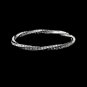 Silver Elegant Rhinestone Crystal Bangle Bracelet