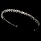 Silver Clear Swarovski Crystal Bridal Tiara