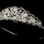 Silver Enchanting Swarovski Crystal Pearl Tiara