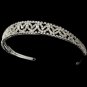 Silver Rhinestone Crystal Bridal Tiara