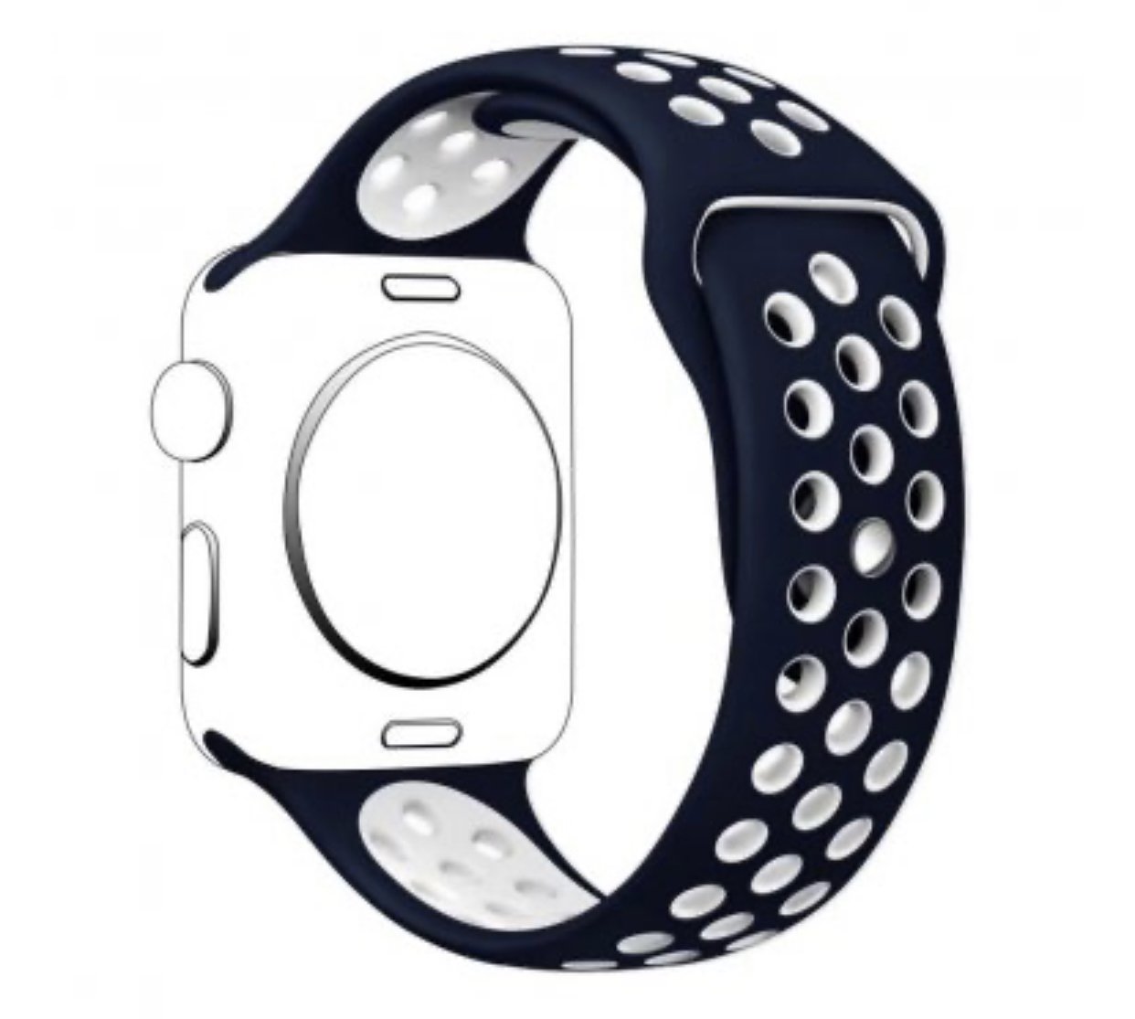 Silicone sport band For Apple Watch 1,2,3,4,5