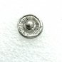 Rhinestone Mini snap button 12mm gingersnap Jewelry Medium Cross Clear