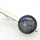 Handmade silver plated  copper Tie Clip 20mm