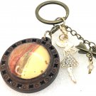 Handmade dome keychain charms Paris Fashion Handmade dome keychain charms Paris Fashion