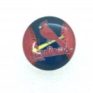 Baseball snap buttons 18mm St Lois Cardinals Gingersnap Noosa Magnolia Fast Shipping Team mem MLB