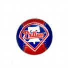 Baseball snap buttons 18mm Philadelphia Phillies  Gingersnap Noosa Magnolia Team mem MLB