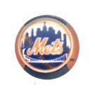 Baseball snap buttons 18mm NewYork Mets Gingersnap Noosa Magnolia Team mem MLB