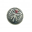Rhinestone Mini snap button Angel red crystal  12mm  gingersnap  Jewelry
