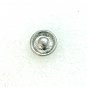 Rhinestone Mini snap button Teal blue flower crystal 12mm ginger snap  Jewelry Fast Shipping