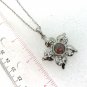Flower Snap Pendant Hand Painted Mini 12mm Birthday Christmas Mothers Gift