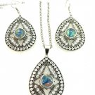 Set Handmade 12mm snap Earrings and snap 12mm Pendant Stainless Steel Set Handmade 12mm snap Earrings and snap 12mm Pendant Stainless Steel