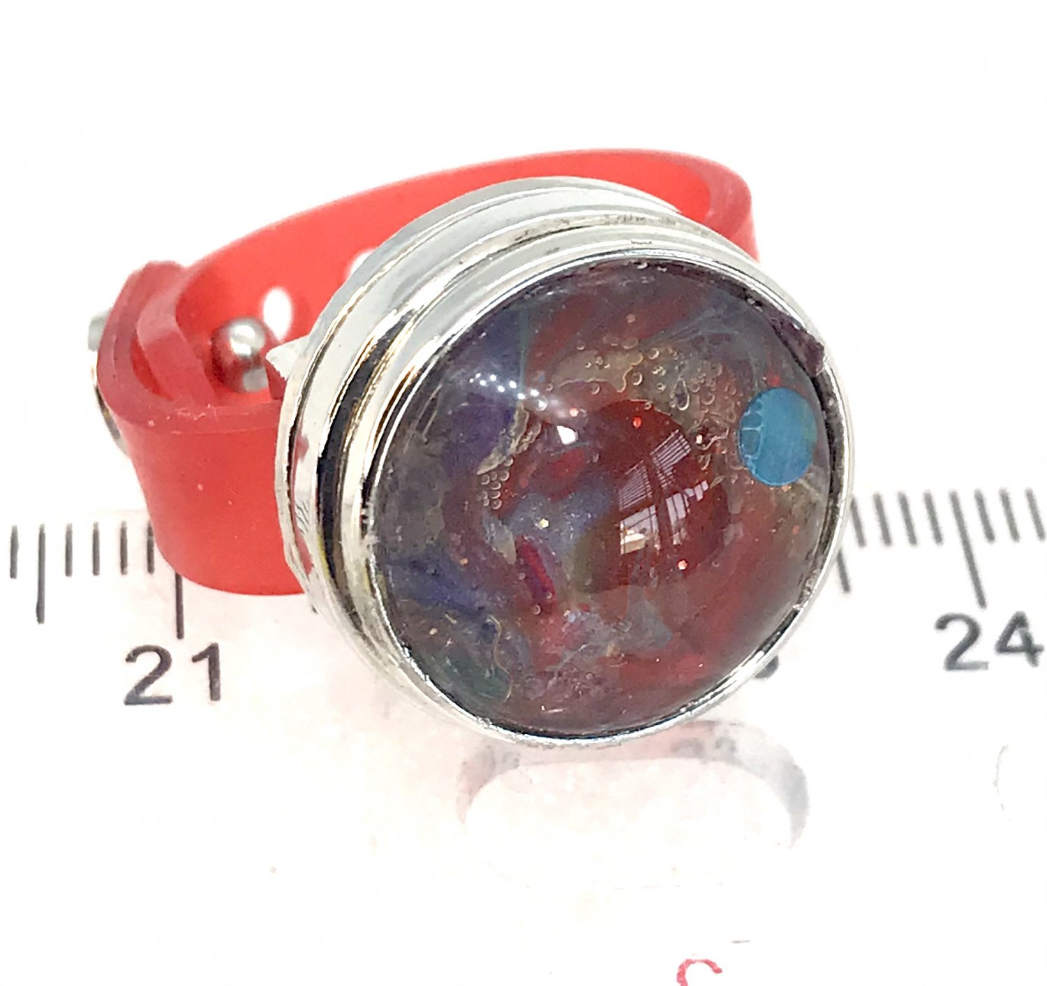 Snap Jewelry Rings Adjustable Colorful Silicon fit 1820mm Gingersnaps