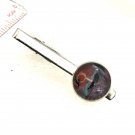 Handmade silver plated  copper Tie Clip 16mm