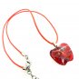 Apple Pendant Hand Painted Teachers Birthday Mother Valentines Gift Pride Color