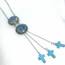 Necklace Ginger Snap Jewelry Handpained Snaps 2x20mm Necklace Ginger Snap Jewelry Handpained Snaps 2x20mm