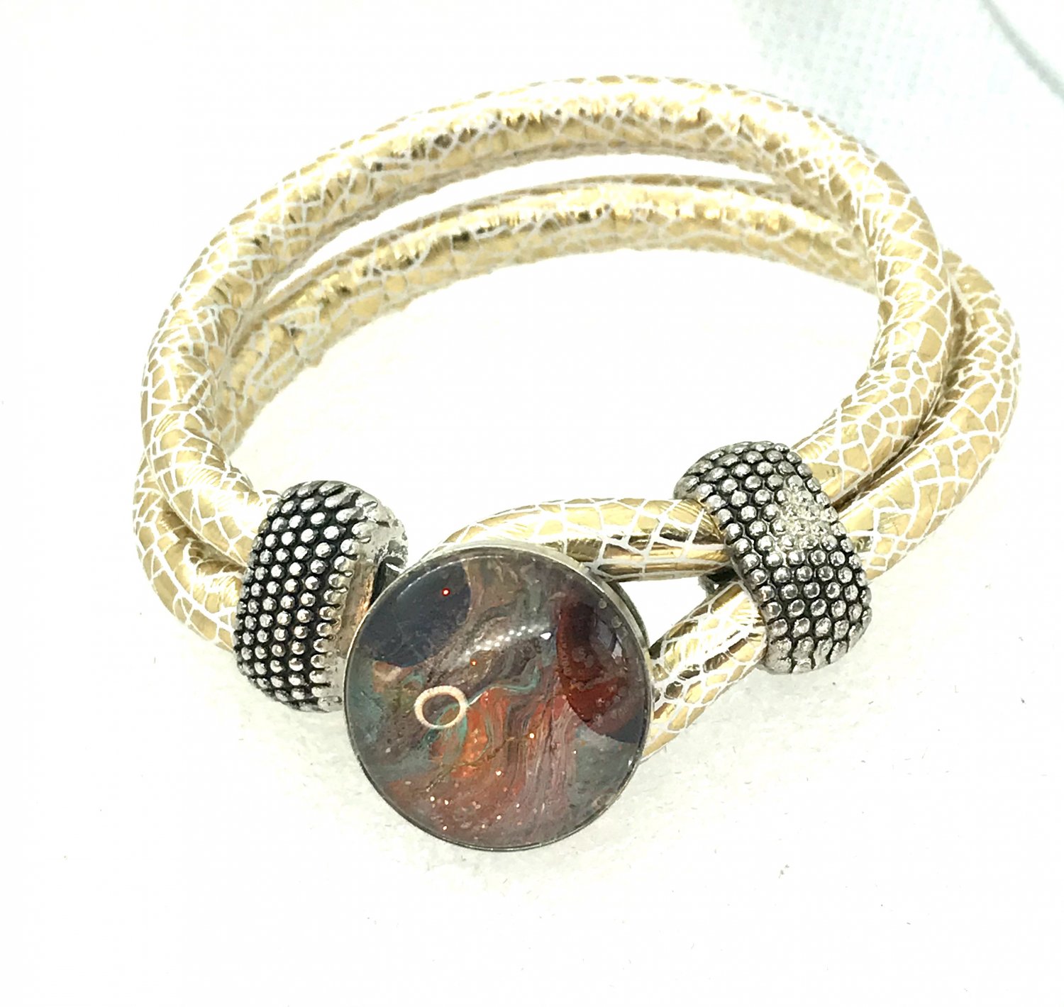 Snap Bracelet handmade snap 18mm Noosa