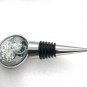 Wine bottle stopper handpainted 36mm