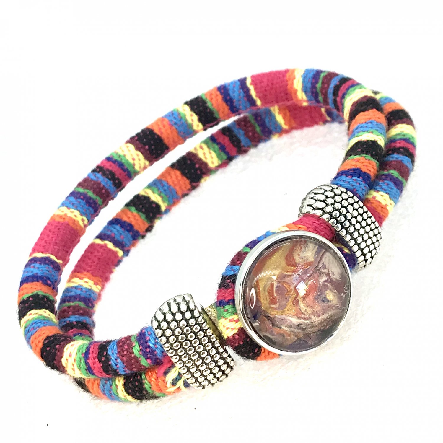 Snap Bracelet handmade snap 18mm Noosa