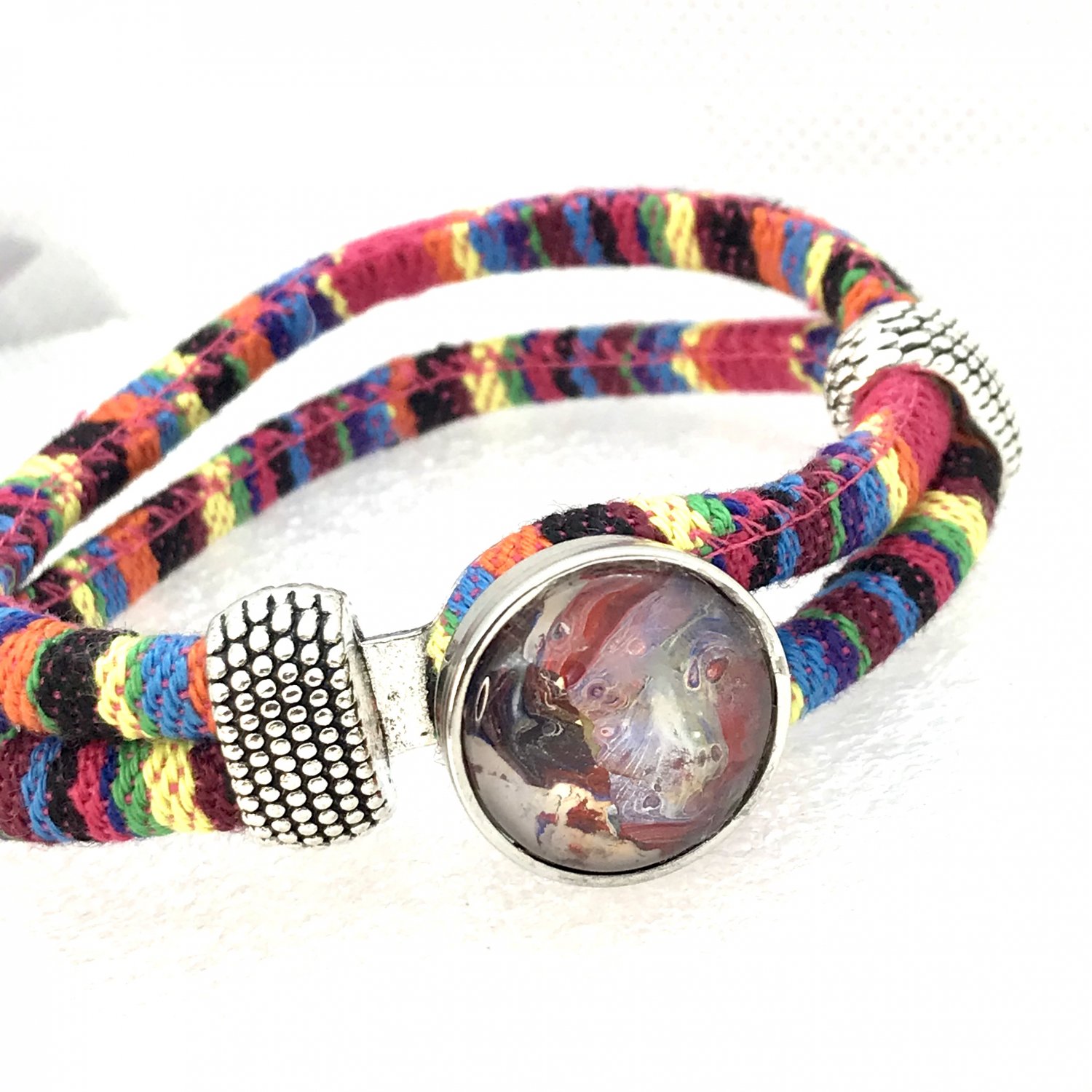 Snap Bracelet handmade snap 18mm Noosa