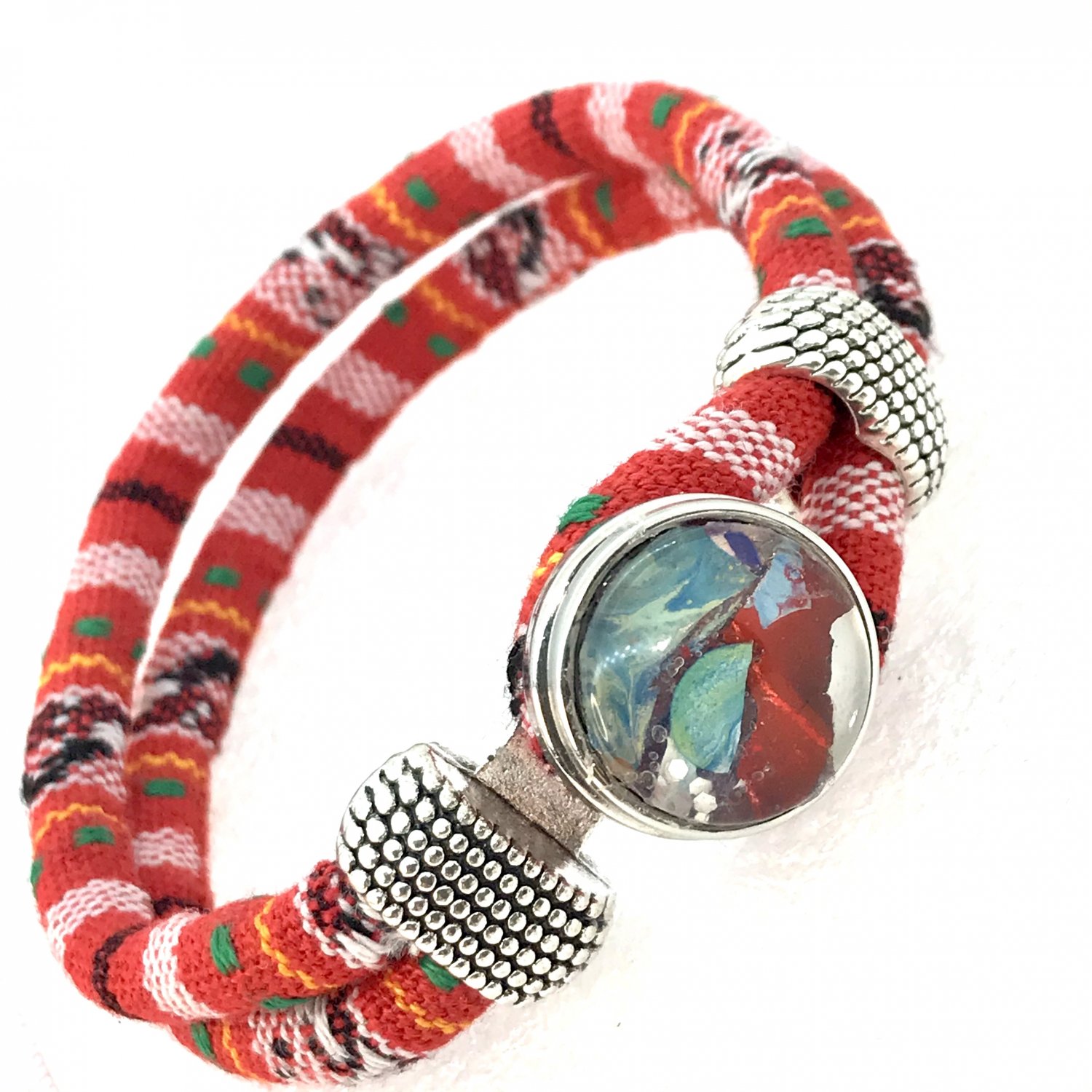 Snap Bracelet handmade snap 18mm Noosa