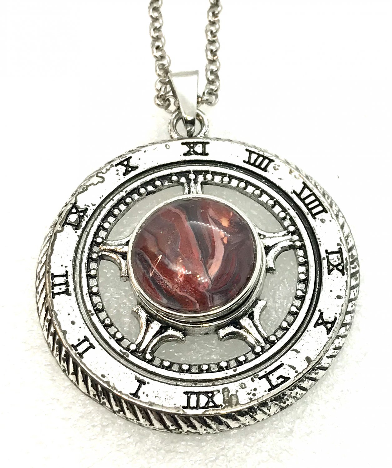 Watch face Snap Necklace 18-20mm Snap Mothers Valentines Christmas Birthday Gift
