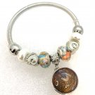 Beaded  bracelet Handpainted Gingersnaps 18-20mm Fast Shipping Great Gift