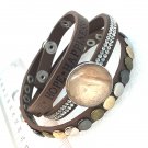 Wrap Bracelet For Snap 18-20mm Adjustable Crystal Embellishments Fast Shipping