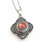Cross Motifs Snap Pendant Hand Painted Mini 12mm Birthday Christmas Mothers Gift