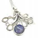 Octopus Snap Pendant Hand Painted 18-20mm Birthday Christmas Mothers Gift