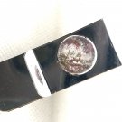 Money clip with handpainted 16mm Dome