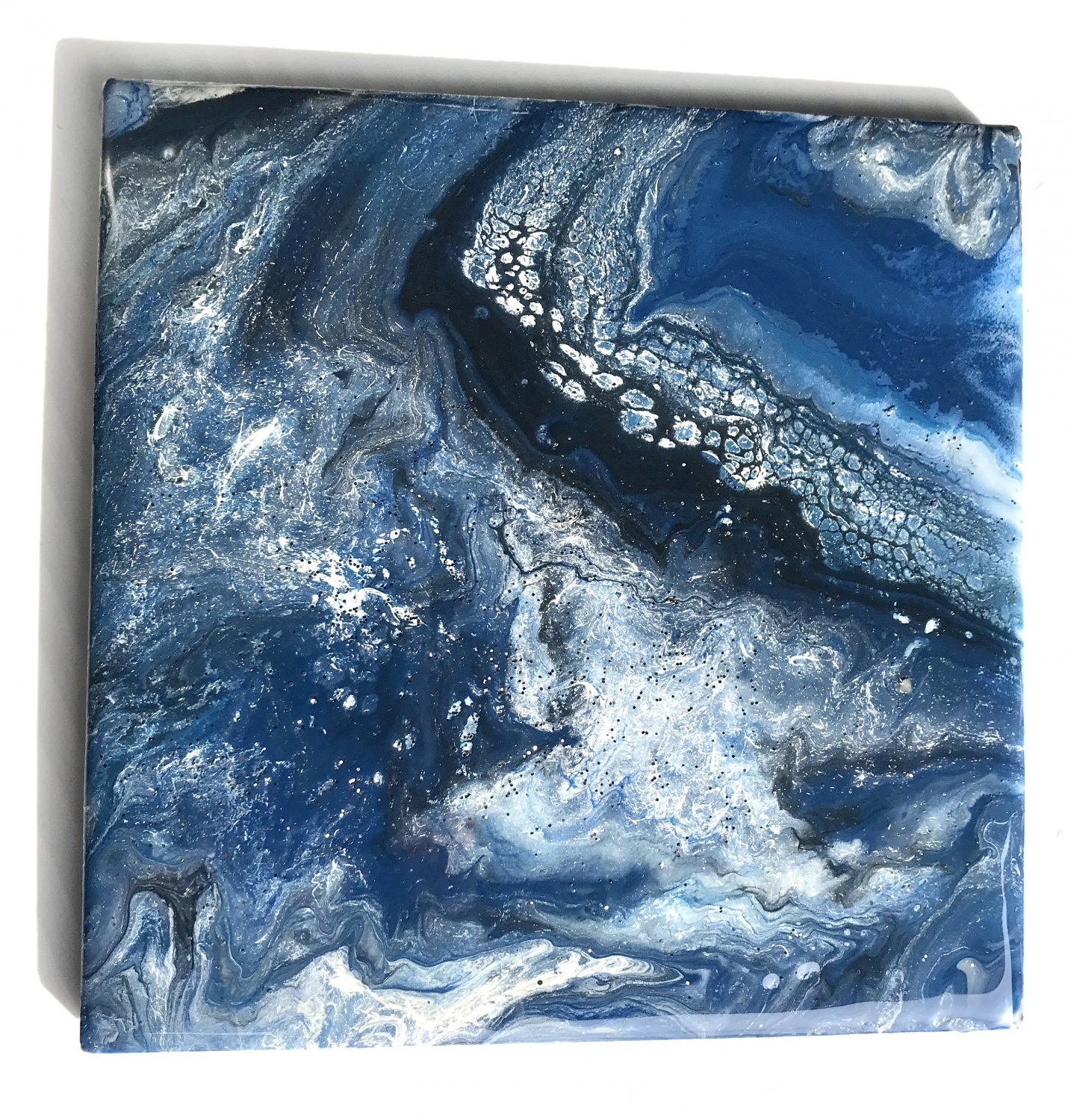 Ceramic tile coaster 6x6 with cork backing