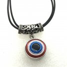 Evil eye protector Pendant 20mm handmade Snap  Necklace 18mm Snap Jewelry
