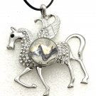 Pegasus Pendant 20mm handmade Snap  Necklace  18mm Snap Jewelry