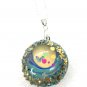 Snap Jewelry Necklace classy round silver color fit 30mm Gingersnaps