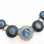 Necklace Ginger Snap Jewelry Handpainted 4x12mm and 1x18mm