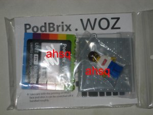 Authentic Legos Podbrix "Woz" Collectible for Apple iPod #270 of 300