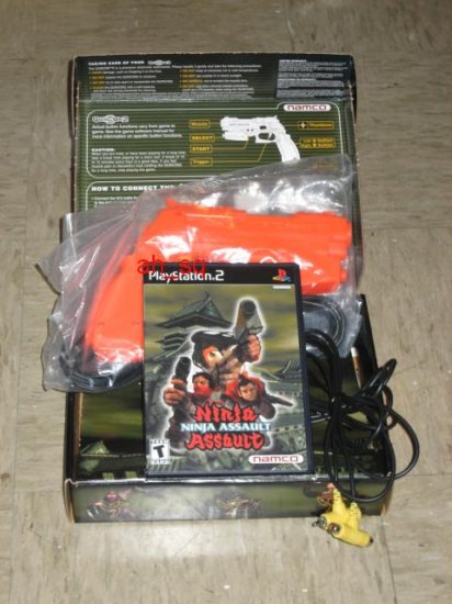 Ninja Assault (With Gun): Namco Ltd. (Playstation 2, Sep 2002) GunCon 2 Included! PS2