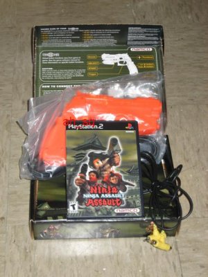 Ninja Assault (With Gun): Namco Ltd. (Playstation 2, Sep 2002) GunCon 2 Included! PS2