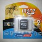 Brand New Sealed Dane-Elec 2GB microSD Secure Digital SD Card - DA-SDMC-2048-R