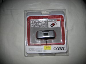 Brand New Coby MP23 To Go steoro for MP3 Players including iPod