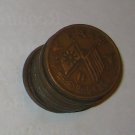 Copper Circulated Republic of China Taiwanese State Found Memorial Coins