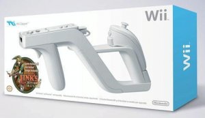 Brand New Official Wii Zapper with Link's Crossbow Training by Nintendo (Nov 2007)