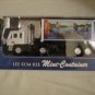 Brand New Mini Container White Truck Heavy Gauge Die-Cast Pull Back Action!