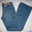 Brand New Levis 518 Juniors Size 3 Med Boot Cut Low Rise Slim