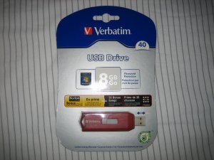 Verbatim 8 GB Data Password Protection USB Flash Drive