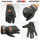 Harley Davidson gloves,motorcycle gloves,mens,black leather gloves,S,M,L,XL,XXL